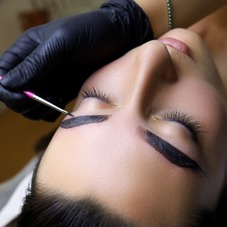 Zestaw henna do brwi 5 kolorów Permanent Lash&Brow (4)