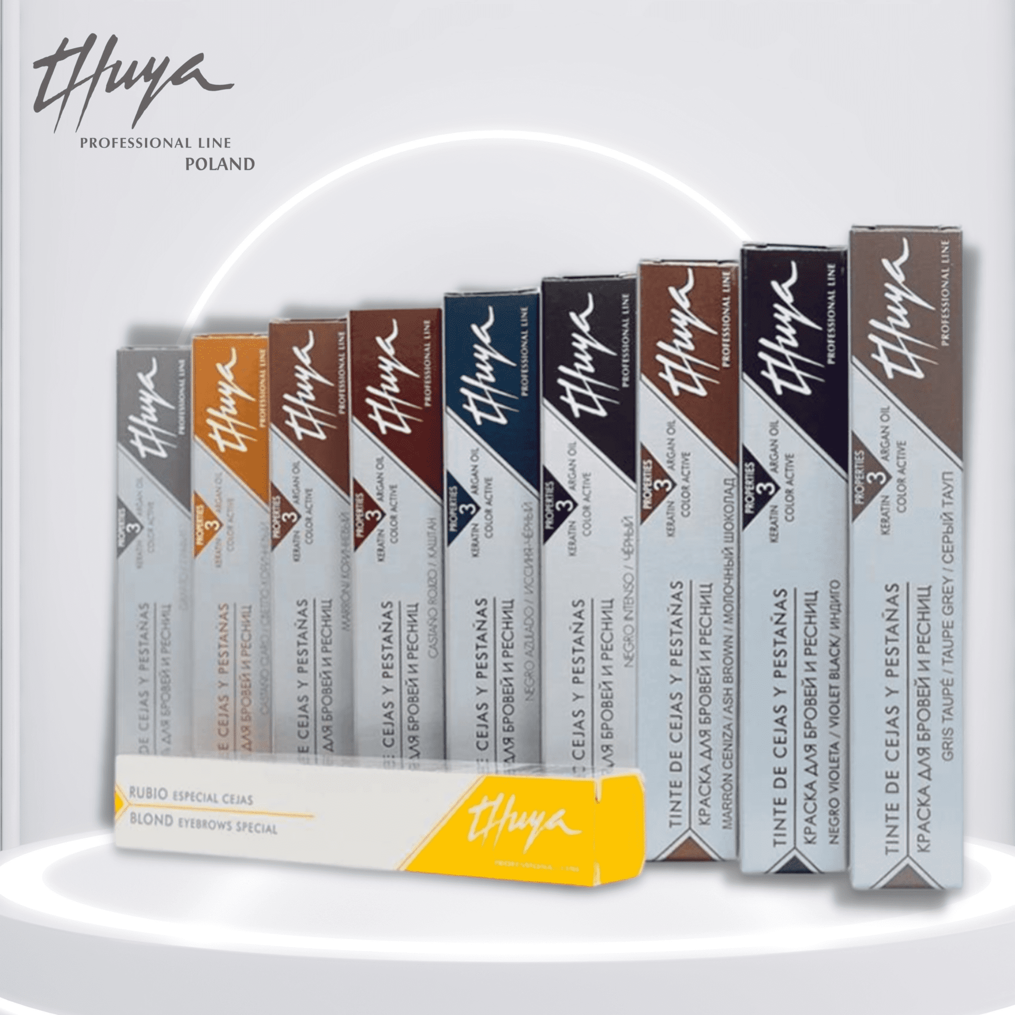 Thuya farba arganowo keratynowa do brwi i rzęs - Pimp My Lashes