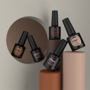 Anthracite lakier hybrydowy do paznokci Thuya Nails Gel On-Off