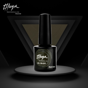 Black green lakier hybrydowy Thuya Nails