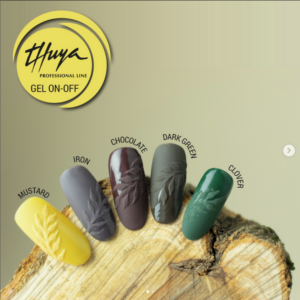 Black green lakier hybrydowy Thuya Nails
