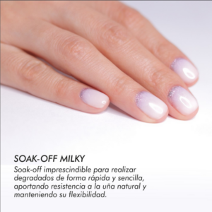 Soak Off Gel Milky
