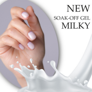 Soak Off Gel Milky