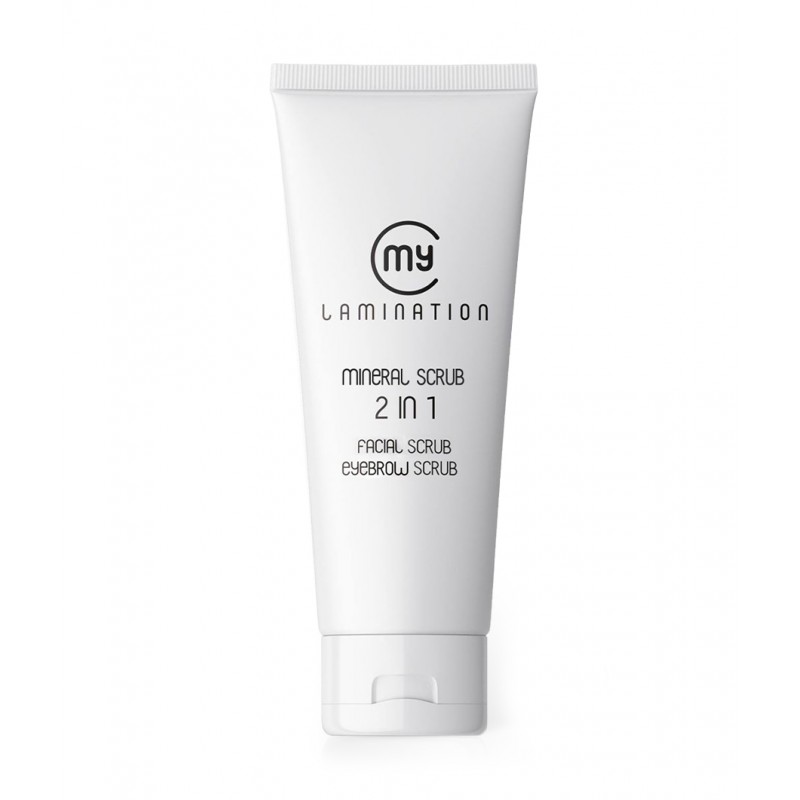 Mineralny kremowy peeling do brwi i twarzy Mineral Scrub Mylamination