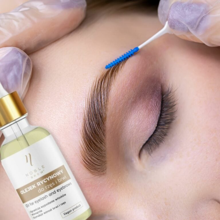 Olejek rycynowy Noble Brow do brwi i rzęs Noble Lashes (1)