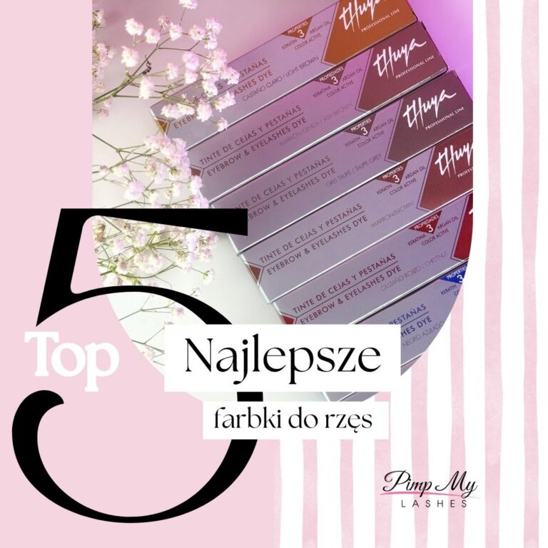 Najlepsze farbki do rzęs ranking