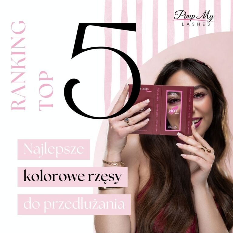 najlepsze kolorowe rzęsy do przedłużania ranking