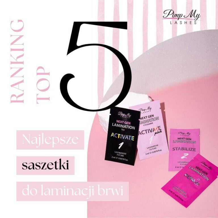 najlepsze saszetki do laminacji brwi ranking top5